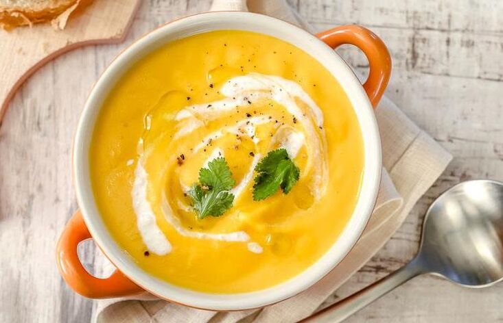 vegetable puree soup for weight loss for 10 kg per month