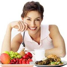 an example of a nutritional weight loss menu
